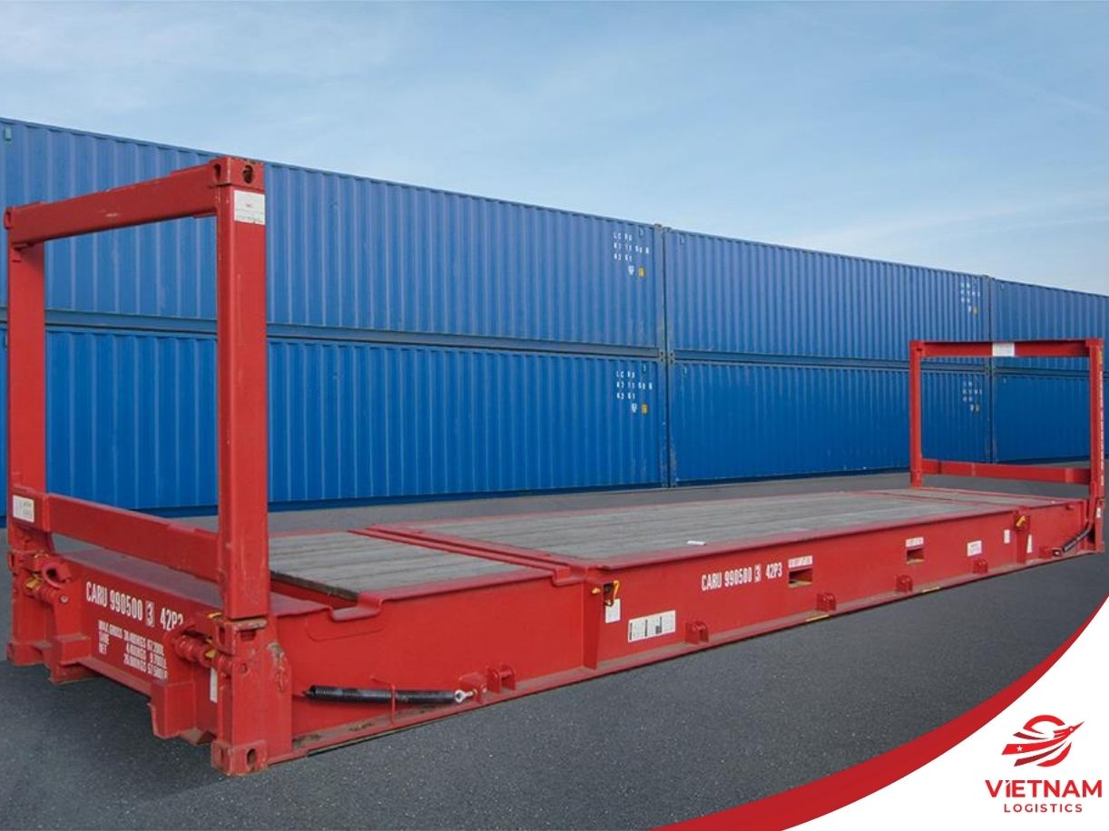Container mặt bằng (Flat rack container)